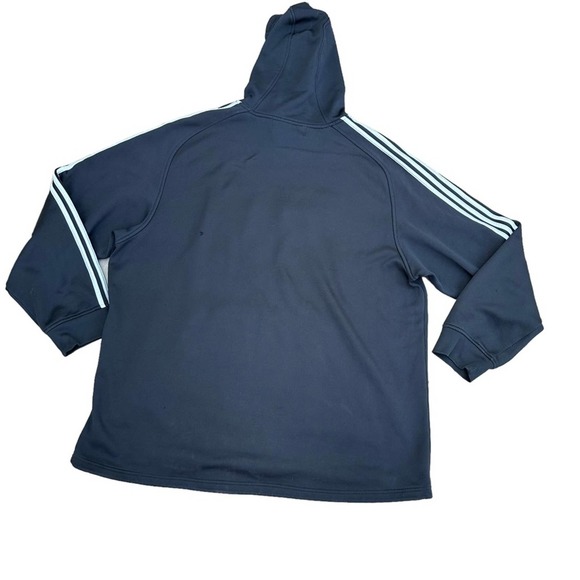 Adidas NBA Milwaukee Bucks Hoodie Sweatshirt Basketball Black Extra Large - Picture 14 of 16